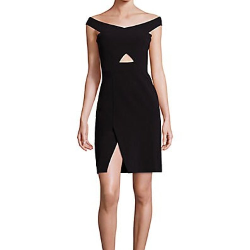 Parker Rory Off Shoulder Body Con Dress